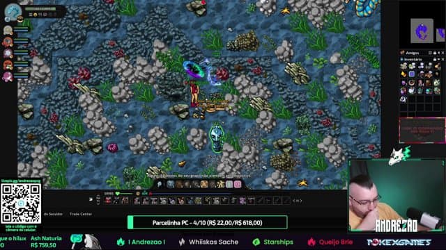 PXG | DROPS ON | Volca 604 & Iron 500 | OCEAN | Sorteio de 25 DD todo Sábado | !curse !canal !ticket max