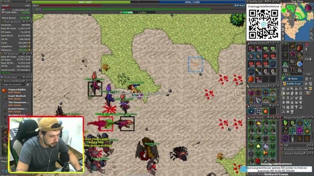 Horario Nobre ⚔️DROP ON !Rubinot ⚔️ BOSSES/HUNTS xp,proft /RTC ek/ed ❗livepix