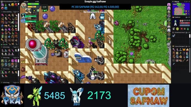 [PT][BR] +18 PKA - SUN | Drops ON | CUPOM:Safnaw Sorteio de Diamonds todas as quartas! | !pix !service !jogo !grupo